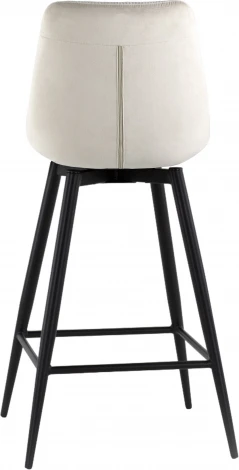 Стул барный Флекс с поворотным механизмом велюр бежевый Stool Group арт.УТ000040033