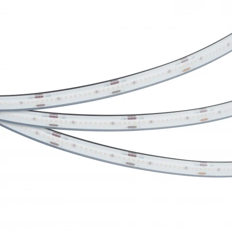 Светодиодная лента герметичная CSP-PFS-X320-10mm 24V Warm2400 (10 W/m, IP68, TWP100, 5m) (Arlight) 060277