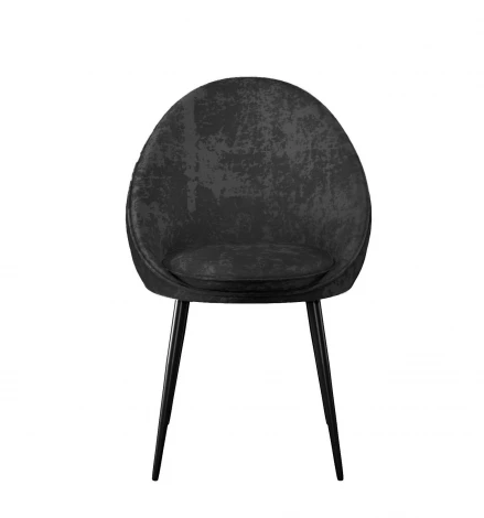 Стул DikLine 234 поворотный, M18 черный, ножки черные арт.00-00076173