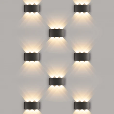 Архитектурная подсветка Elektrostandard Twinky 1551 TECHNO LED черный (220V, IP54)