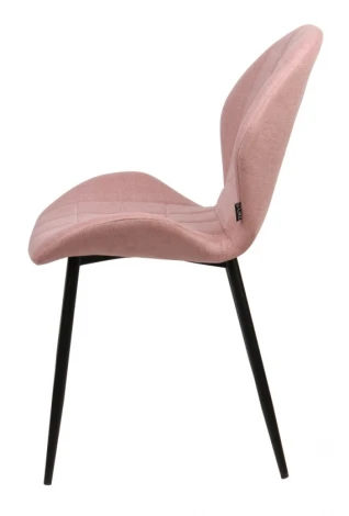 Обеденный стул M-City FLOWER PK-07 розовый, ткань микрофибра