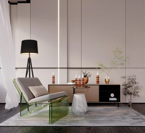 Торшер на треноге Maytoni Calvin Z177FL-01B (220V, выключатель)