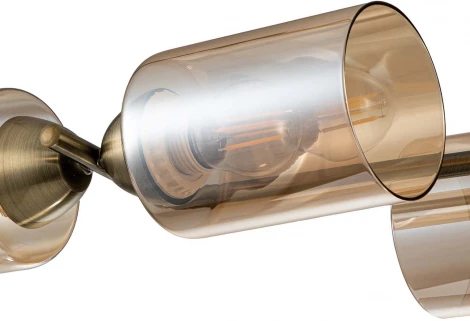 Потолочная люстра на штанге Bungarus 1110/6P Е27*60W Antique bronze (220V)