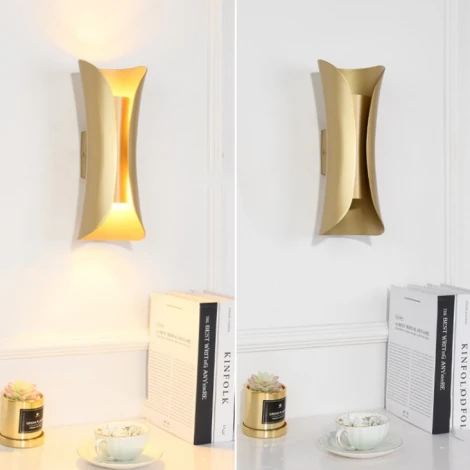 Настенный светильник Infiniti Brass H34 By ImperiumLoft Infiniti01 (LED, 220V)