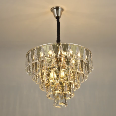 Подвесная люстра хрустальная Modelux MODELUX ML.313.11 GD
