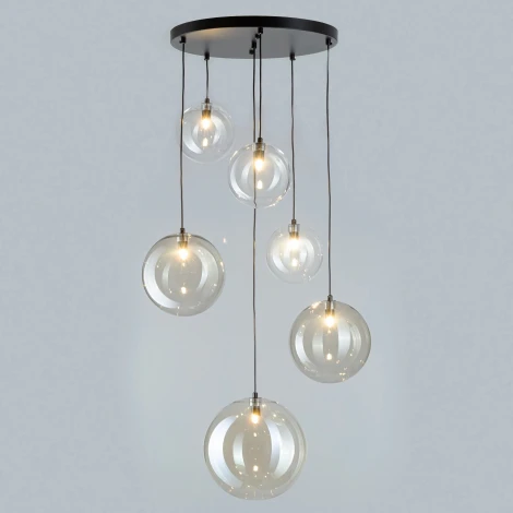 Подвесной светильник шарики Citilux Orton CL202163 (220V, на проводе, шарики)
