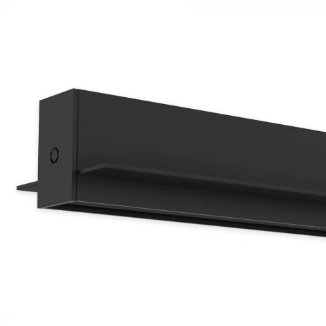 Шинопровод встраиваемый однофазный черный 220V 3 м AM Group AM542 3M BK SMART