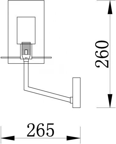 Бра Freya Felicity FR5206WL-01FG (220V)