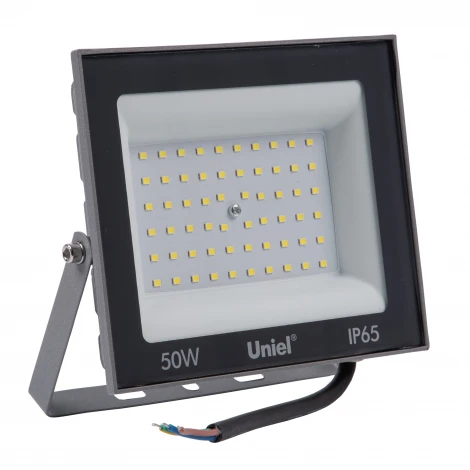 Прожектор уличный светодиодный 6500K серый Uniel ULF-F23-50W/6500K IP65 160-240V GREY