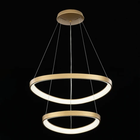 Подвесой светильник светодиодный Citilux Genka CL756A072 Золото Смарт