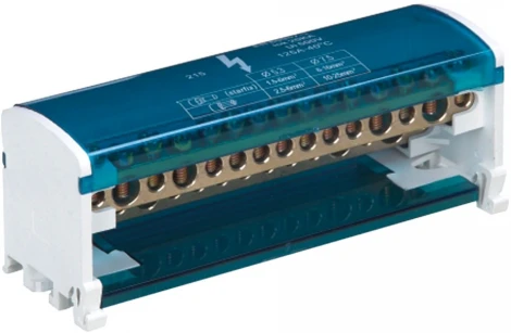 Шины на DIN-рейку в корпусе Stekker 39682