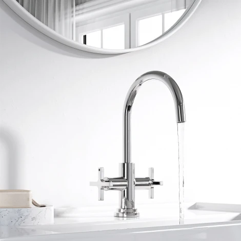 Смеситель Kludi Nova Fonte Classic 201180520 для раковины