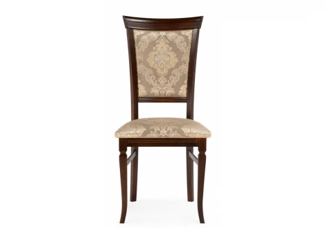 Стул деревянный Ларс вивальди нуга / орех темный 639333