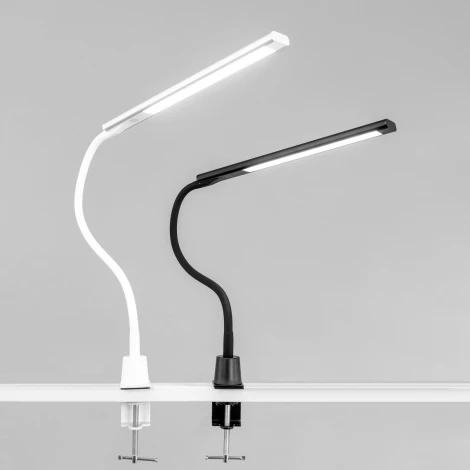 Настольная лампа гибкая на струбцине Рио CL803090N Citilux (регулировка яркости, LED, сенсорный выключатель)