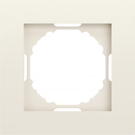 Рамка 1-я, матовый кремовый Donel A07 DE21131