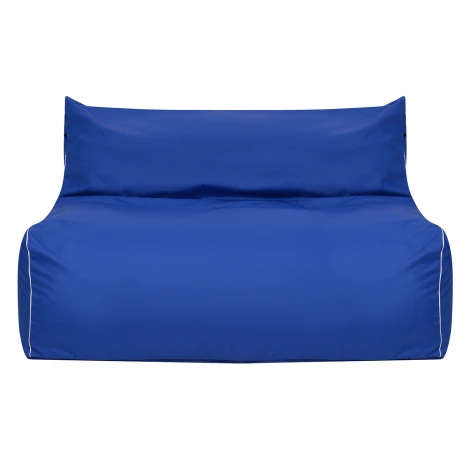 Бескаркасный диван Dreambag Модерн Синий (Экокожа, Классический) 4601021