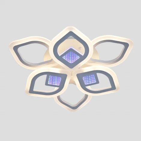 Потолочная люстра светодиодная на штанге с пультом с регулировкой цветовой температуры LED4U LED4U 2721-6