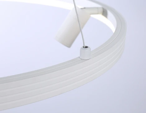 Подвесной светильник Ambrella COMFORT FL5281 (регулировка яркости, LED, 220V, пульт управления, на тросе, кольцо)