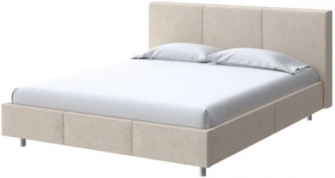 PROxSON Кровать Novo (Ткань: Жаккард Tesla Мокко) 90x200