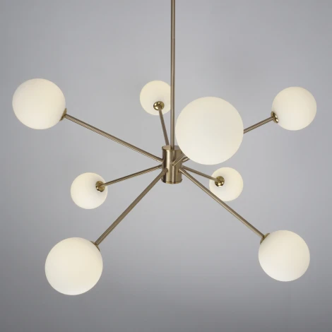 Потолочная люстра на штанге Zortes Ragy ZRS.1893.08 (220V, шарики, IP21)