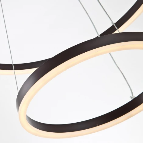 Подвесной светильник светодиодный с пультом с регулировкой цветовой температуры и яркости LED4U LED4U L55000-2HL BR