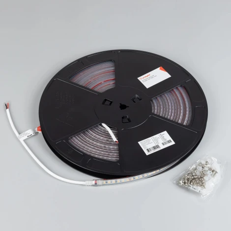 Светодиодная лента герметичная IC-PS-A120-10mm 24V Day4000 (9.6 W/m, IP67, 2835, 10m) (Arlight, стабилизированная) 050632