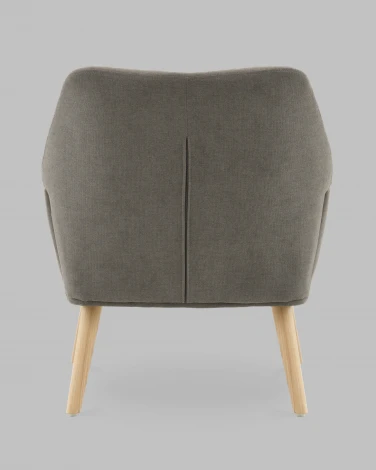 Кресло Харви серый деревянные ножки Stool Group арт.УТ000040118