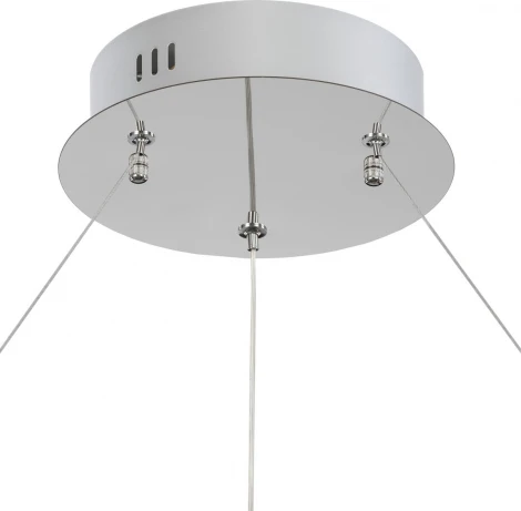 Подвесной светильник Citilux Чезаре CL338181 (регулировка яркости, LED, 220V, хрусталь, на проводе, кольцо)