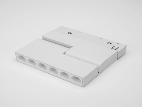 Трековый светильник светодиодный, магнитный, белый, 6Вт, 48V IP20 3000К Lumker SY-LINK SY-LINK-FL-WH-6-WW