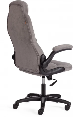 Компьютерное кресло игровое Tetchair BAZUKA (Флок/Серый)