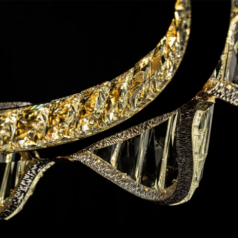 Подвесная люстра светодиодная хрустальная Modelux MODELUX ML.785.800 CP