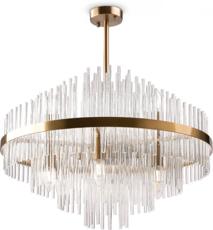 Потолочная люстра на штанге Agora FR5216PL-09BS (220V)