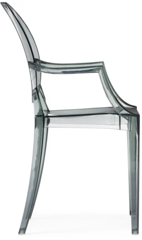 Пластиковый стул Woodville Luis gray 15441