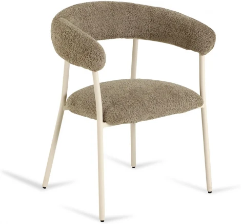 Обеденный стул FRAME ОГОГО Обстановочка! (Металл,Мех/Светло-коричневый) арт.907766