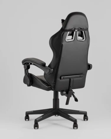 Кресло спортивное TopChairs Shadow черно-серый арт.УТ000039463