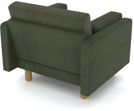 Кресло Arsko Ингвар зеленый велюр