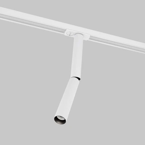 Трековый светильник однофазный 220V 6W Maytoni Focus T TR142-1-6W4K-W (LED, круглые)