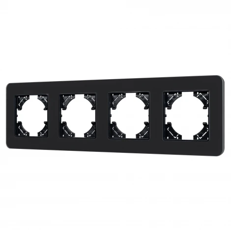 Рамка стеклянная FRM-OMALI-SFGS-4-BK (Arlight) 049717