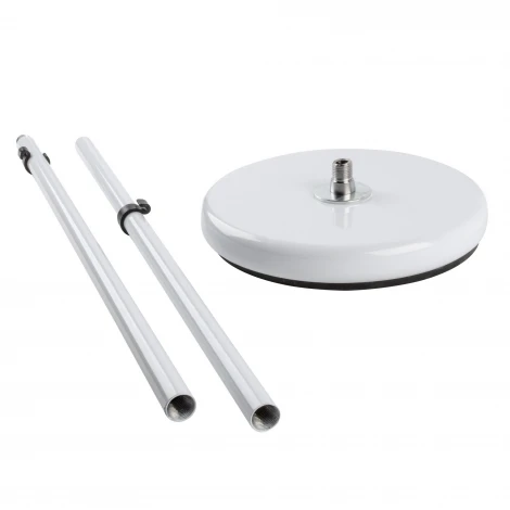 Торшер светодиодный, 2х6W, сенсорный выключатель, диммер, белый Uniel ULM-T600 2х6W/4500K/DIM WHITE