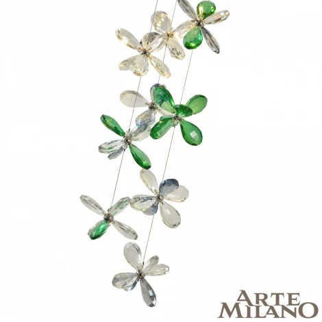 Спот Arte Milano 1952B.D90.H600.LED Ni (220V, подвески, цветы)