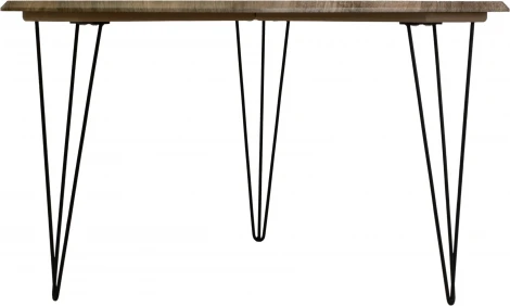 Стол журнальный BeautyStyle 23 дуб крымский состаренный/черный Mebelik арт.009002