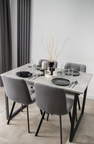 Компьютерный стол Notta Лиман (Металл,ЛДСП/Черный) арт.615153