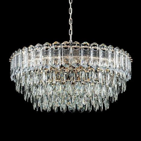 Подвесная люстра хрустальная Modelux MODELUX ML.7085.800 GD