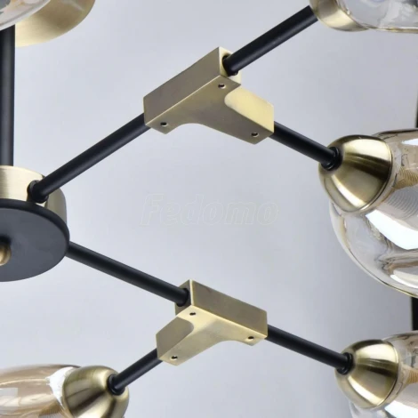 Потолочная люстра DeMarkt Гамбург 605012208