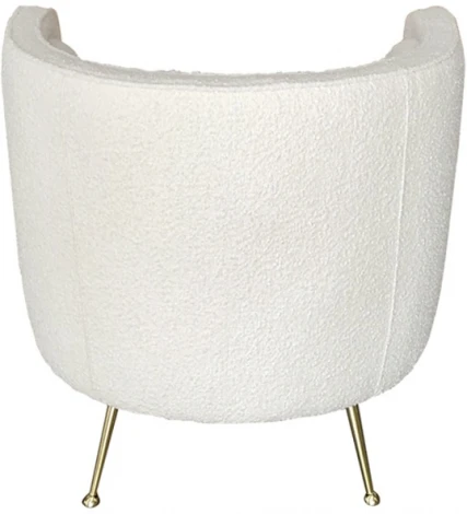 Кресло Garda Decor ZW-852 WH (Хром/Белый)