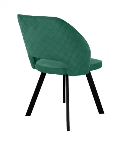 Стул DikLine 274 поворотный Z39 авокадо, ножки черные