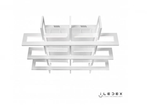 Потолочная люстра iLedex Stalker 9082-800*800-X 192W WH (220V, пульт управления)