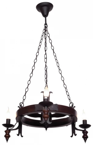 Подвесная люстра Velante 586 586-723-03 (220V, на цепи, подсвечник, свеча)