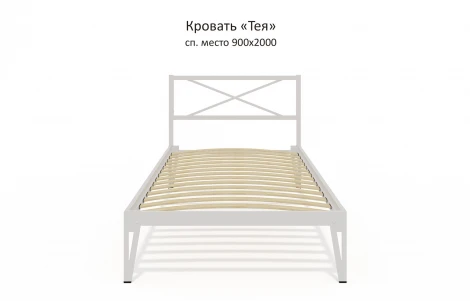 Кровать КМД 37 140 белый Форвард Орион 102178