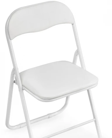 Стул Woodville на металлокаркасе Fold 1 складной white / white 15478